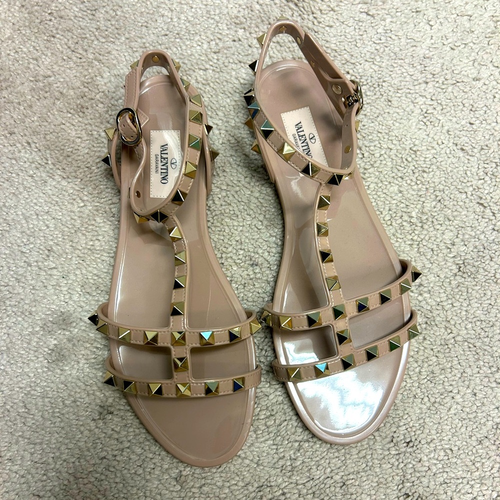 Valentino jelly slides
